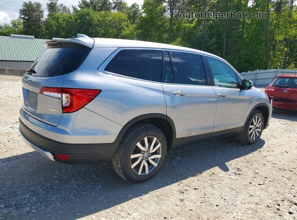 5FNYF6H35MB029083 2021 HONDA PILOT Silver Trasero derecho