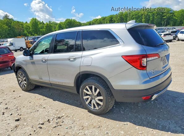 5FNYF6H35MB029083 2021 HONDA PILOT Silver Trasero izquierdo