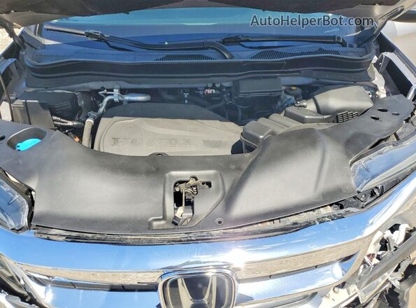 5FNYF6H35MB029083 2021 HONDA PILOT Silver Vista del compartimento del motor