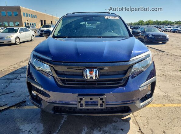 5FNYF6H35NB073148 2022 HONDA PILOT Blue Widok z przodu