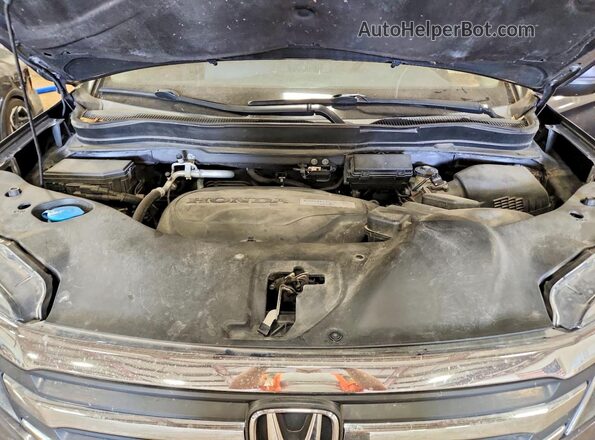 5FNYF6H36JB022767 2018 HONDA PILOT Угольный Вид подкапотного пространства