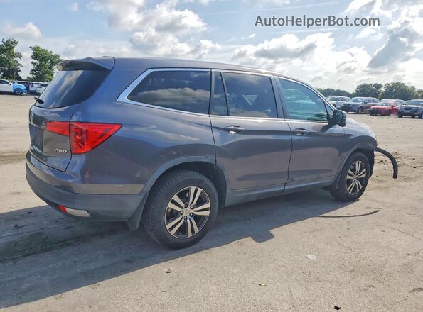 5FNYF6H36JB032909 2018 HONDA PILOT Gray Rear right