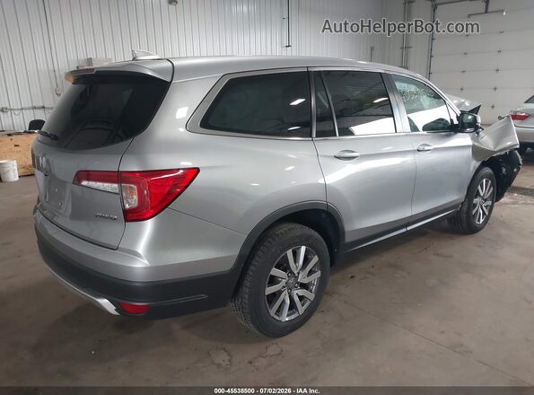 5FNYF6H36MB071083 2021 HONDA PILOT Серебряный Задняя правая четверть