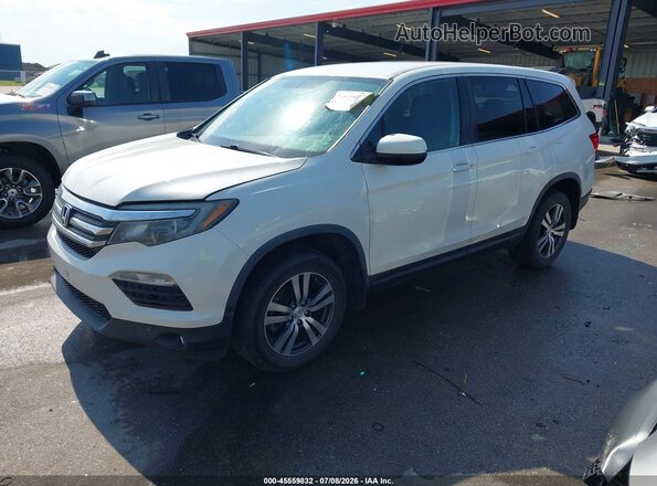 5FNYF6H37HB039233 2017 HONDA PILOT White Передня ліва чверть