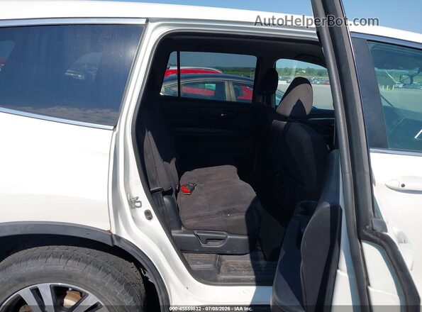 5FNYF6H37HB039233 2017 HONDA PILOT White Вид наклейки з VIN-кодом