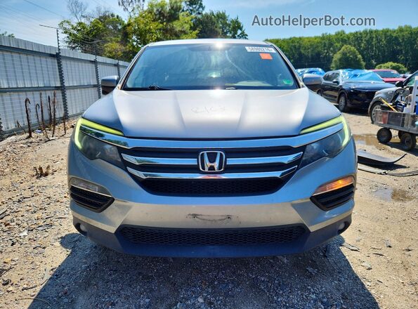 5FNYF6H37JB062517 2018 HONDA PILOT Silver წინა ხედი