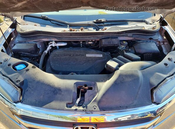 5FNYF6H37JB062517 2018 HONDA PILOT Silver ძრავის განყოფილების ხედი
