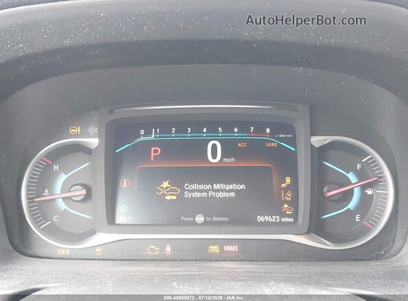 5FNYF6H37KB039448 2019 HONDA PILOT Темно-бордовый Вид задних сидений