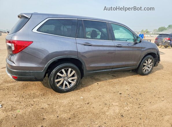 5FNYF6H37LB049575 2020 HONDA PILOT Gray Задня права чверть