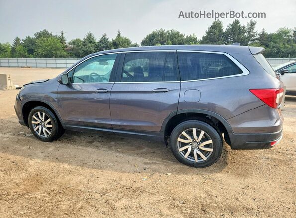 5FNYF6H37LB049575 2020 HONDA PILOT Gray Задня ліва чверть