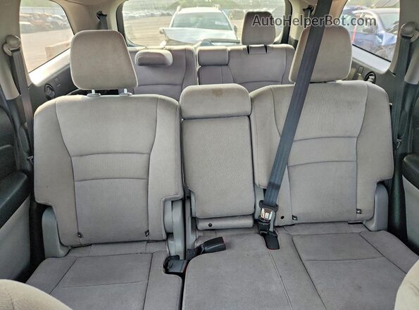 5FNYF6H37LB049575 2020 HONDA PILOT Gray Вид задніх сидінь