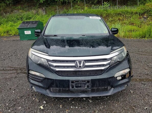5FNYF6H38HB009903 2017 HONDA PILOT Green Widok z przodu