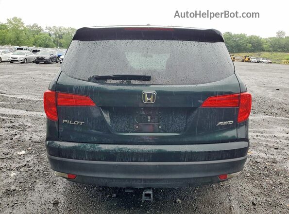 5FNYF6H38HB009903 2017 HONDA PILOT Green Widok z tyłu