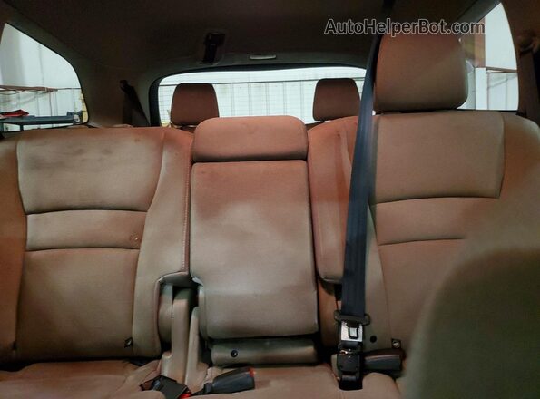 5FNYF6H38KB097553 2019 HONDA PILOT Burgundy Vista de los asientos traseros