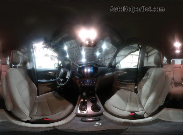 5FNYF6H38KB097553 2019 HONDA PILOT Burgundy 