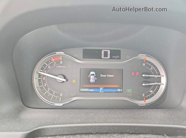 5FNYF6H39HB079197 2017 HONDA PILOT White Widok zestawu wskaźników