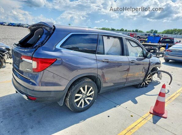 5FNYF6H39KB070216 2019 HONDA PILOT Угольный Задняя правая четверть