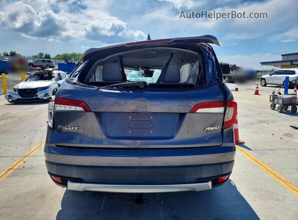 5FNYF6H39KB070216 2019 HONDA PILOT Угольный Вид сзади