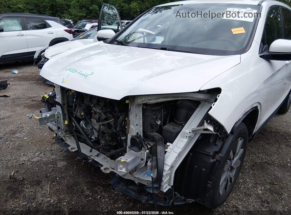 5FNYF6H39MB022427 2021 HONDA PILOT White Front view