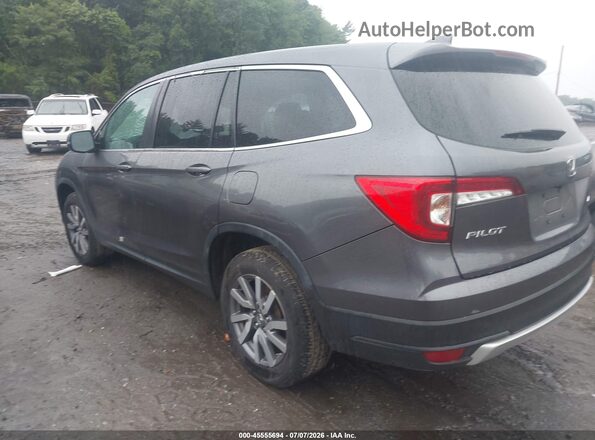 5FNYF6H39MB068744 2021 HONDA PILOT Gray Rear left