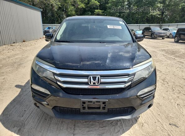 5FNYF6H3XJB037613 2018 HONDA PILOT Black Vista interior de 360 grados