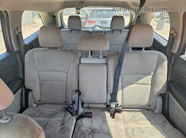 5FNYF6H3XJB037613 2018 HONDA PILOT Black Vista de los asientos traseros