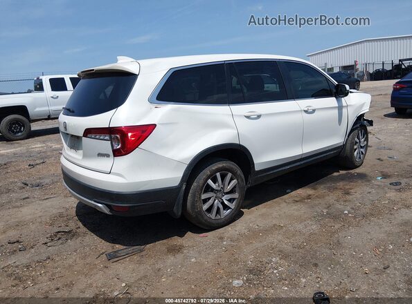 5FNYF6H3XKB016018 2019 HONDA PILOT White Հետևի աջ