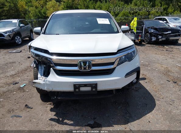 5FNYF6H3XKB016018 2019 HONDA PILOT White Սալոնի հետևի տեսք