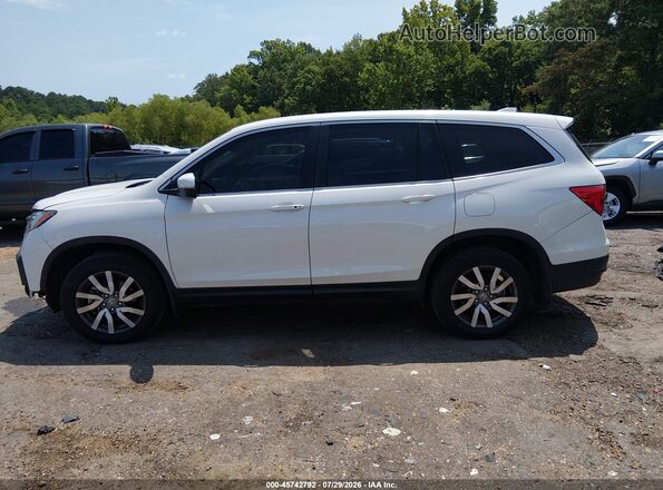 5FNYF6H3XKB016018 2019 HONDA PILOT White 