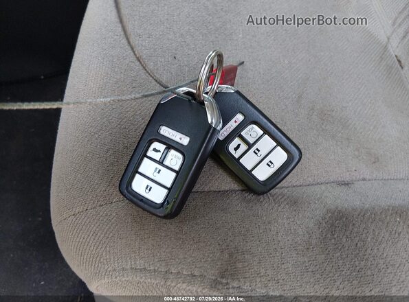 5FNYF6H3XKB016018 2019 HONDA PILOT White Առջևի վահանակի տեսք
