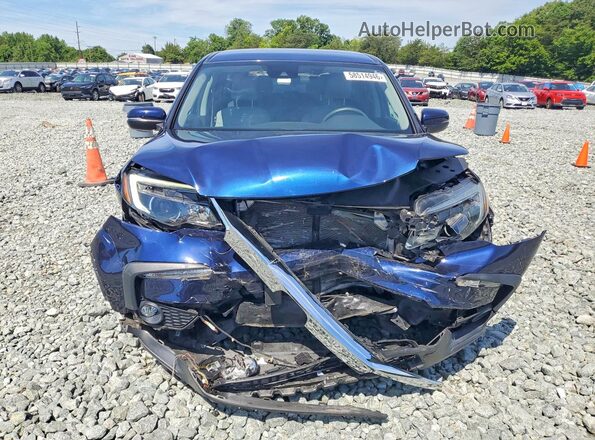 5FNYF6H3XLB032883 2020 HONDA PILOT Синий Вид спереди