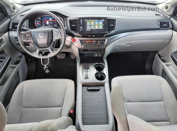 5FNYF6H3XMB039320 2021 HONDA PILOT Silver Vista del salpicadero