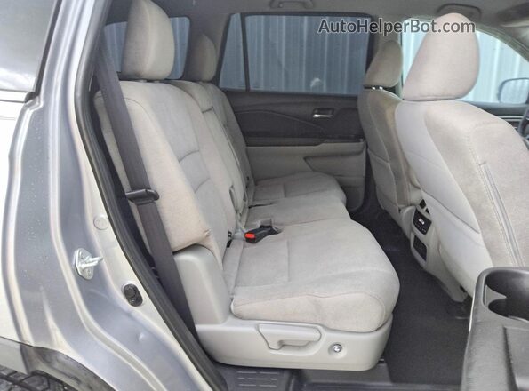 5FNYF6H3XMB039320 2021 HONDA PILOT Silver Vista interior trasera