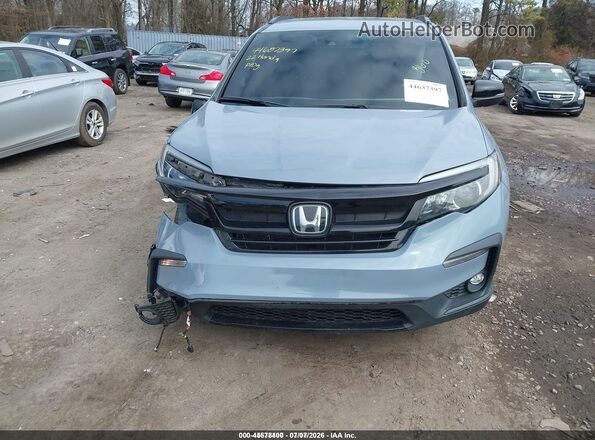 5FNYF6H3XNB090348 2022 HONDA PILOT Silver Вид щитка приладів
