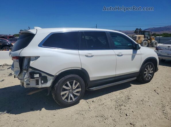 5FNYF6H40KB054060 2019 HONDA PILOT White უკანა მარჯვენა