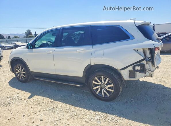 5FNYF6H40KB054060 2019 HONDA PILOT White უკანა მარცხენა