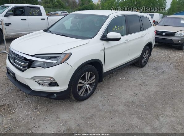 5FNYF6H45HB031429 2017 HONDA PILOT White Front left