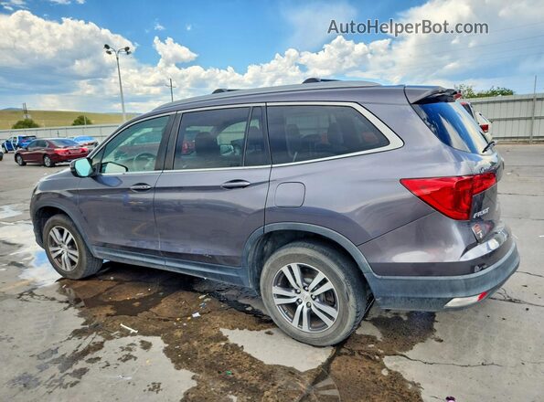 5FNYF6H49HB071142 2017 HONDA PILOT Gray Задня ліва чверть