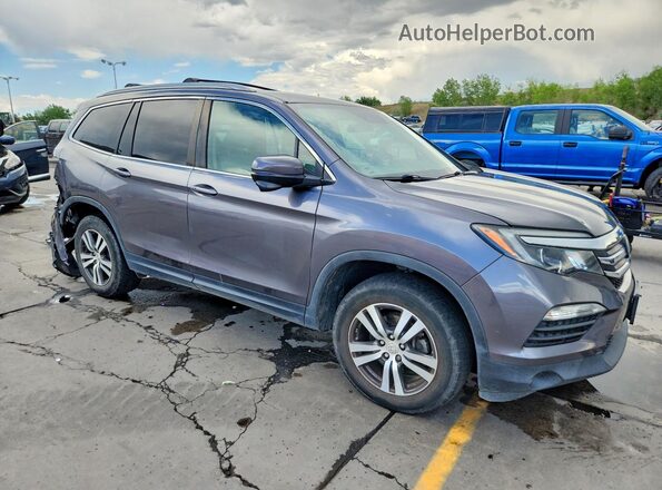 5FNYF6H49HB071142 2017 HONDA PILOT Gray Передня права чверть