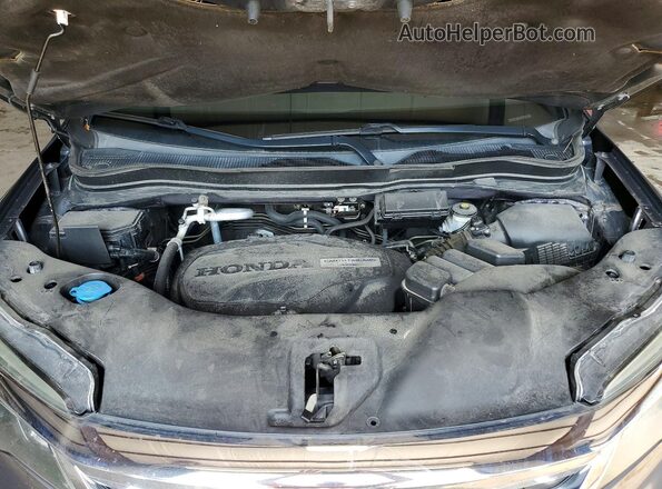 5FNYF6H49KB021073 2019 HONDA PILOT Gray Вид підкапотного простору