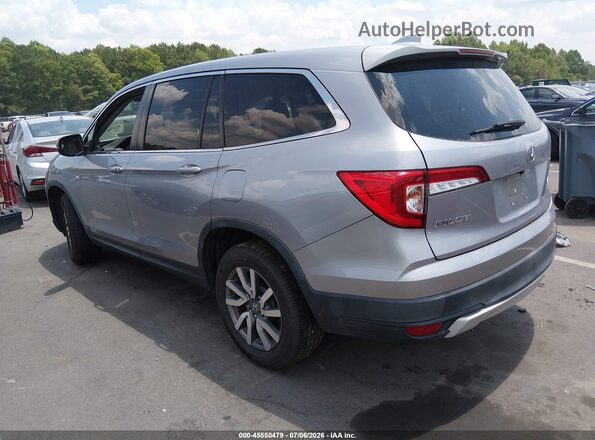 5FNYF6H4XLB014019 2020 HONDA PILOT Silver Rear left