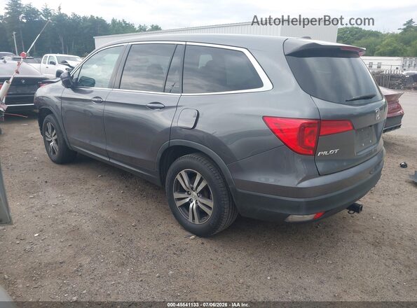 5FNYF6H50HB036692 2017 HONDA PILOT Gray Задня ліва чверть