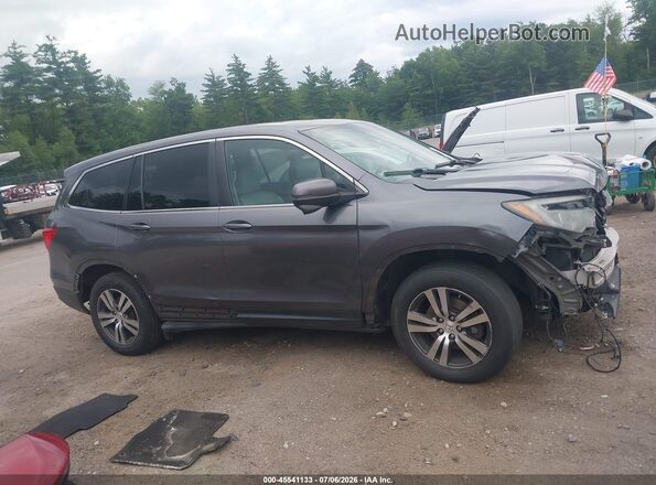 5FNYF6H50HB036692 2017 HONDA PILOT Gray Панорамний вид салону 360°