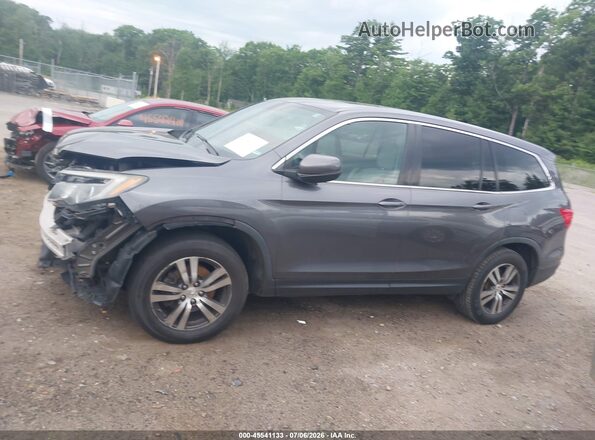 5FNYF6H50HB036692 2017 HONDA PILOT Gray 