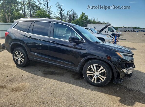 5FNYF6H50HB043688 2017 HONDA PILOT Black წინა მარჯვენა
