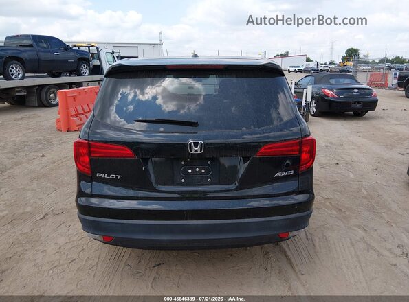 5FNYF6H50HB063973 2017 HONDA PILOT Black 