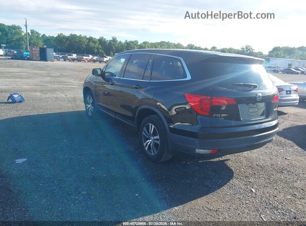 5FNYF6H50HB073029 2017 HONDA PILOT Black Rear left