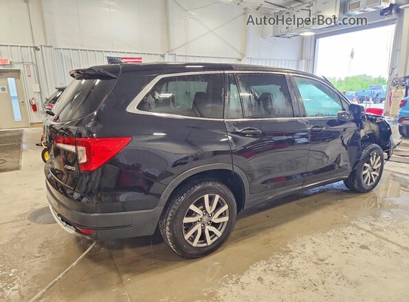 5FNYF6H50KB047876 2019 HONDA PILOT Black Tył prawy