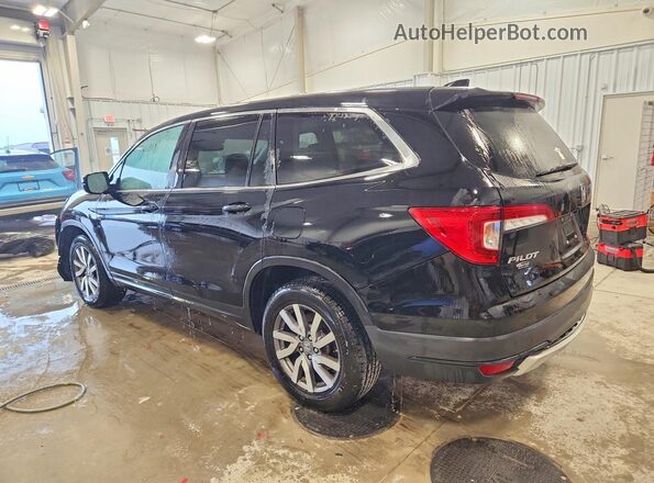 5FNYF6H50KB047876 2019 HONDA PILOT Black Tył lewy