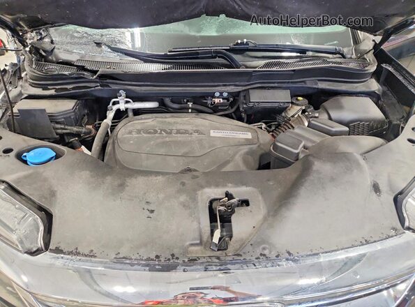 5FNYF6H50KB047876 2019 HONDA PILOT Black Widok wnętrza z tyłu